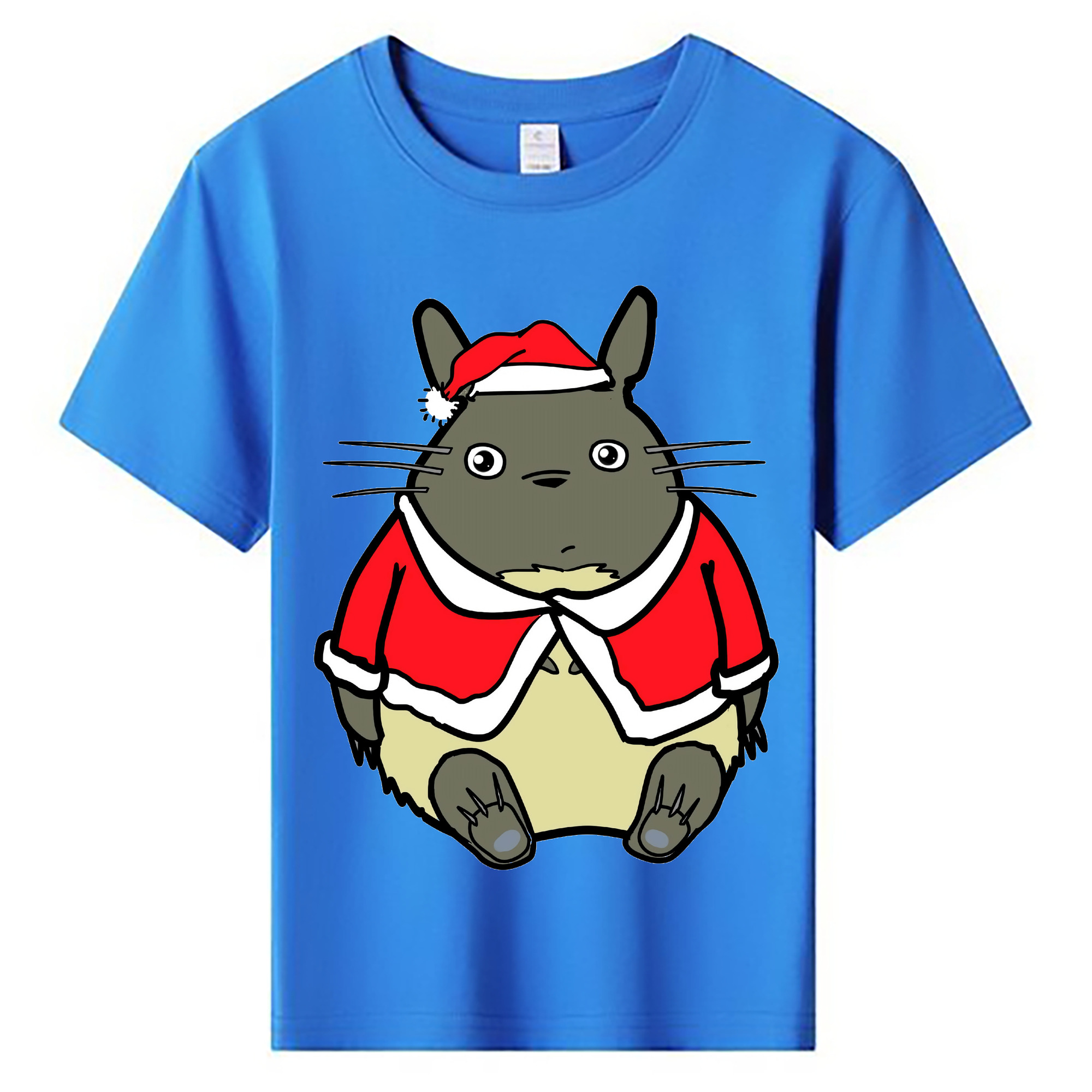 （画像用） となりのトトロ 草壁メイ 草壁サツキ My Neighbor Totoro Satsuki Kusakabe Mei Kusakabe 綿100％キッズTシャツ（フロントプリント）